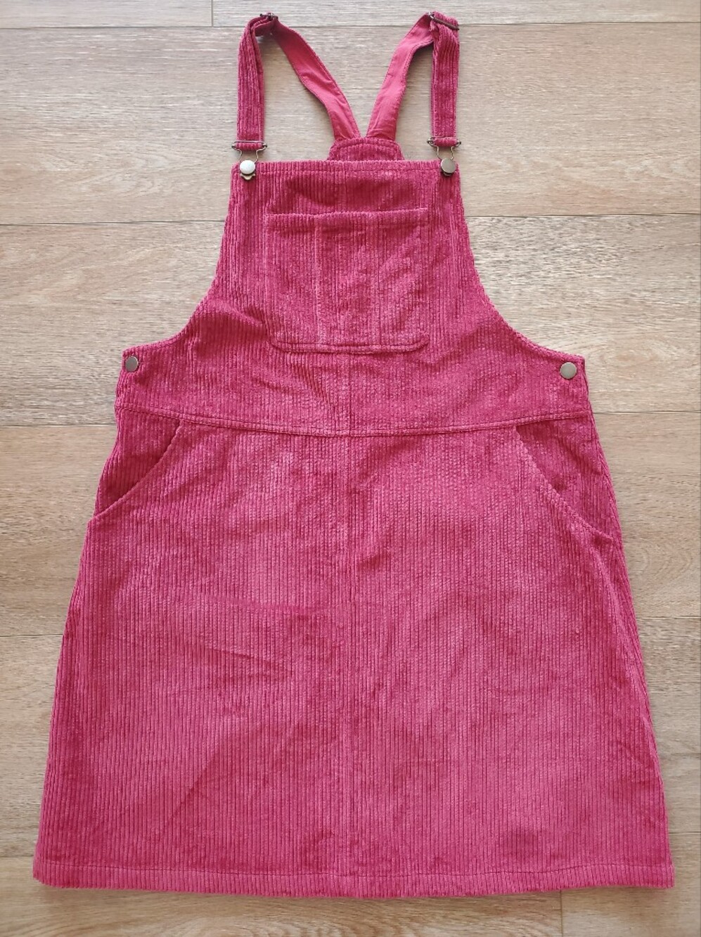 April Cornell Cotton Corduroy Overall Dress, Sz Medium